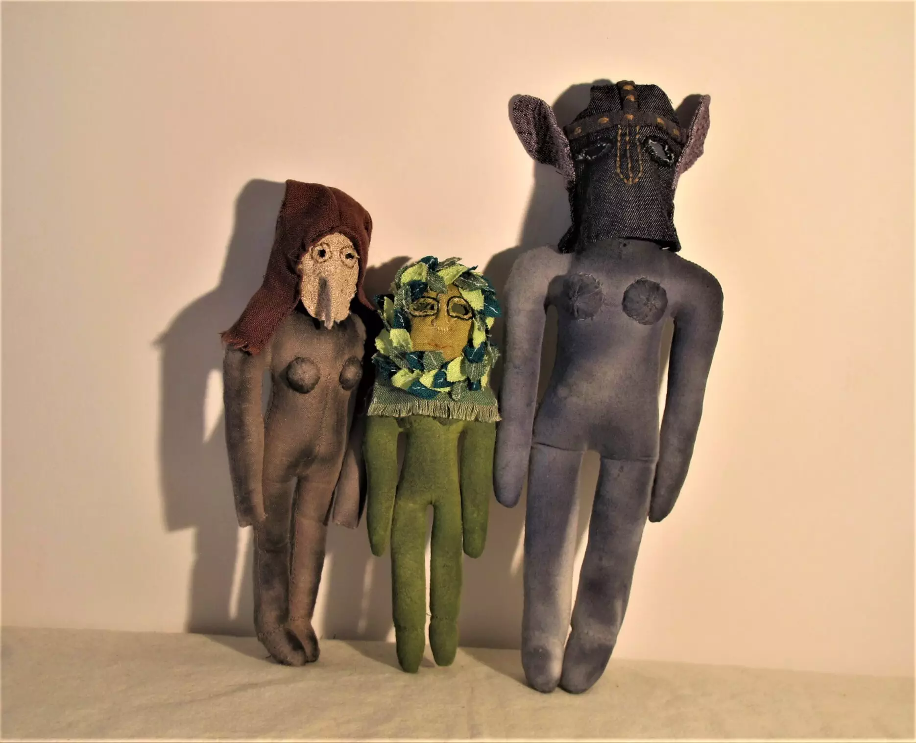 Ancestors - Crone, Forest Girl, Valkyrie 2019