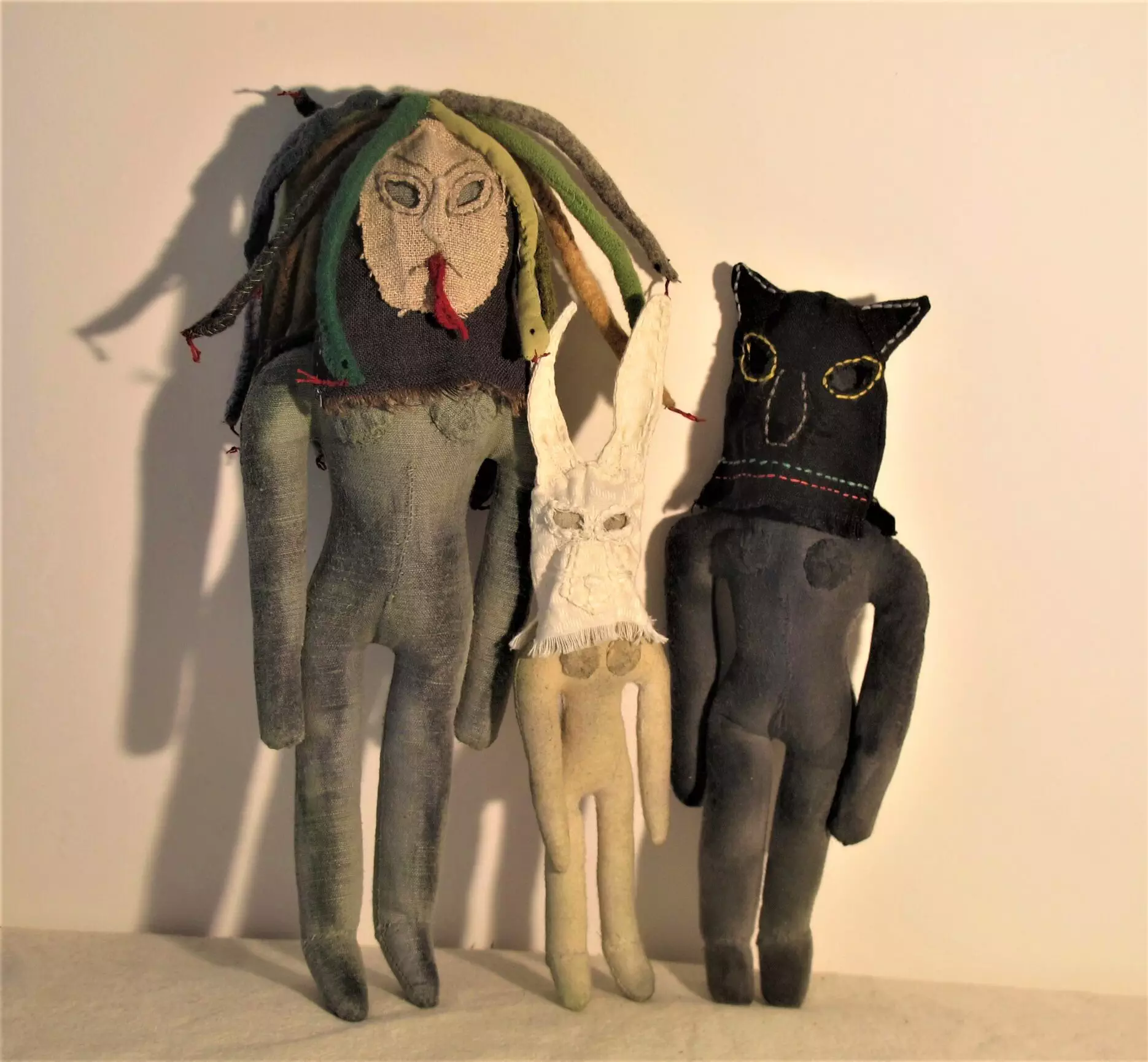 Ancestors - Medusa, Rabbit Girl, Bastet 2019