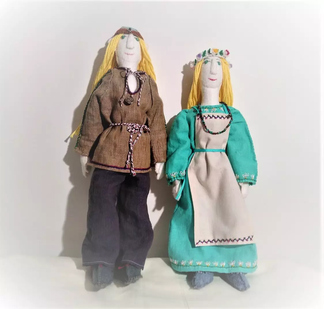 Beth Erik Wedding Dolls 2019