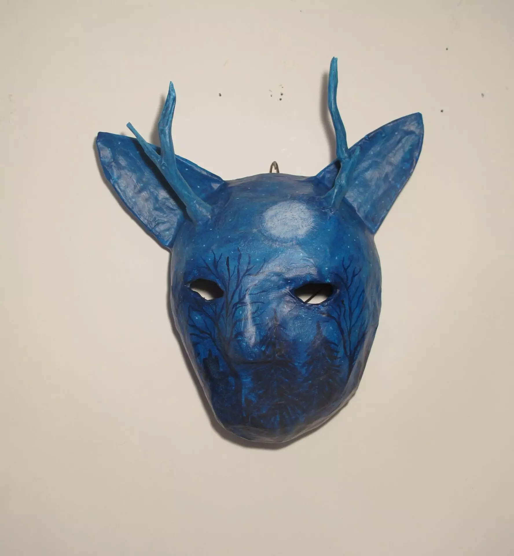 Papier Mache, Twigs, Acrylic - 12H x 8W x 5D - 2021 - Collection of Don Tuski