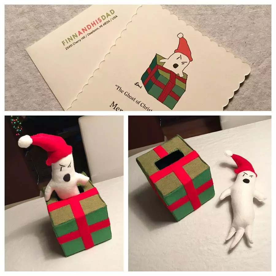 Finn - Ghost of Christmas Presents doll 2017