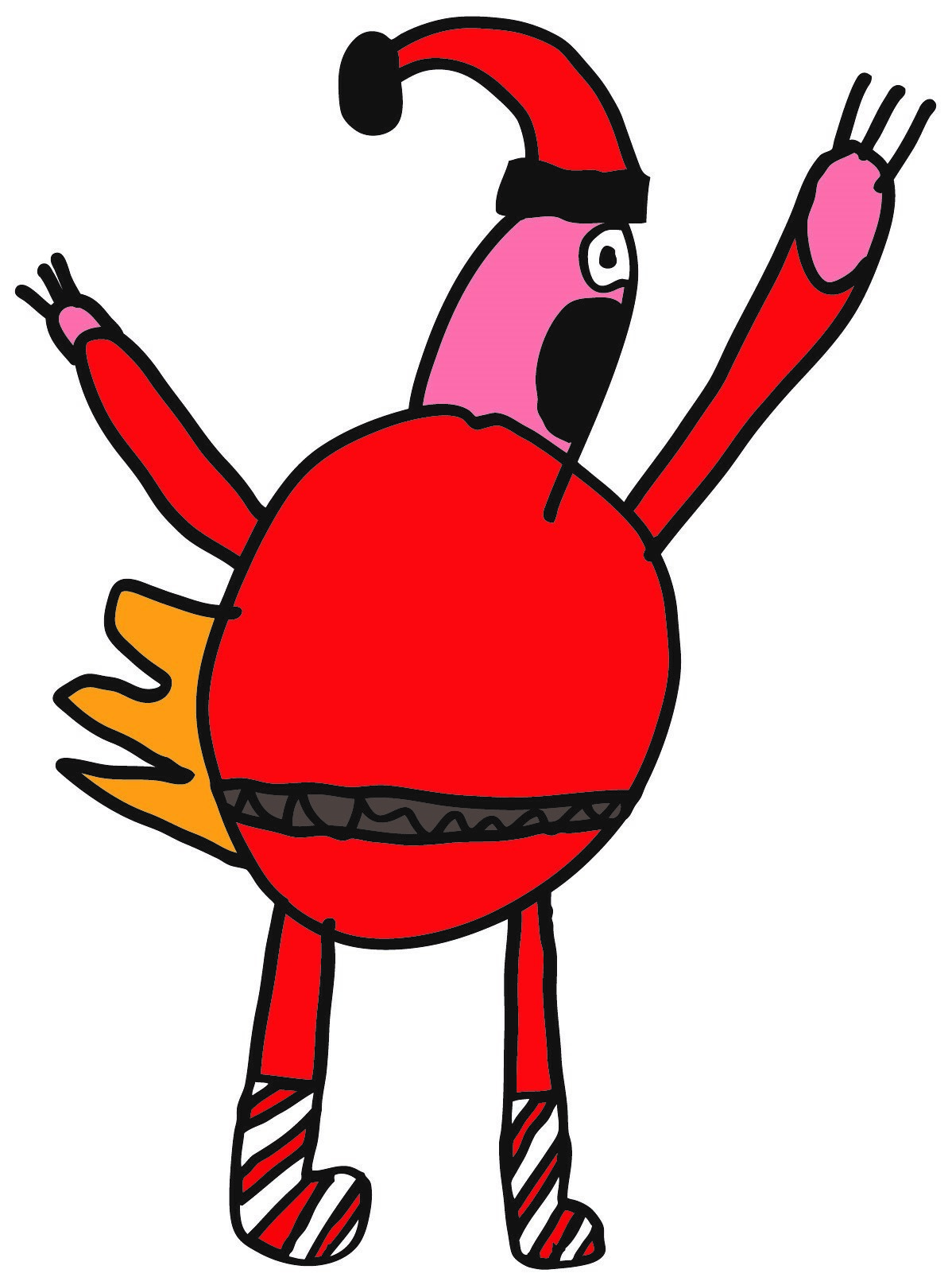 Finn - Krisp Kringle drawing 2013