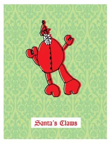 Finn - Santa's Claws Drawing 2012
